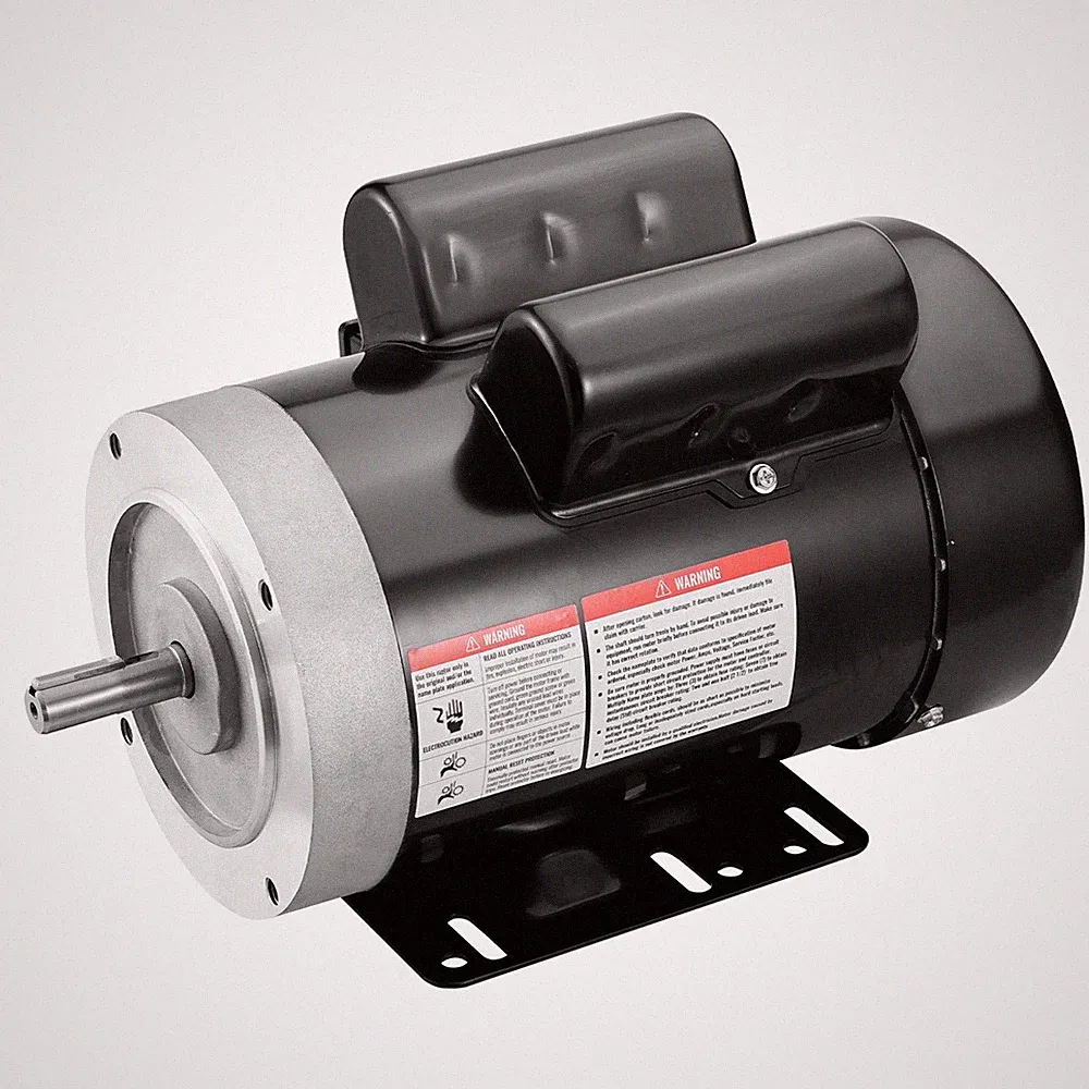 1.5HP Air Compressor Motor: 1725 RPM, 56C, 5/8" Keyed, CW/CCW