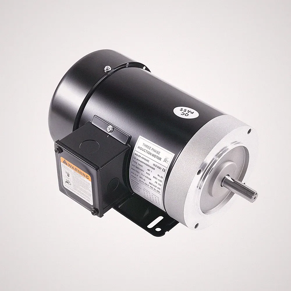 1HP Air Compressor Motor, Electric Motor 3 Phase TEFC 1725RPM 60Hz 56C