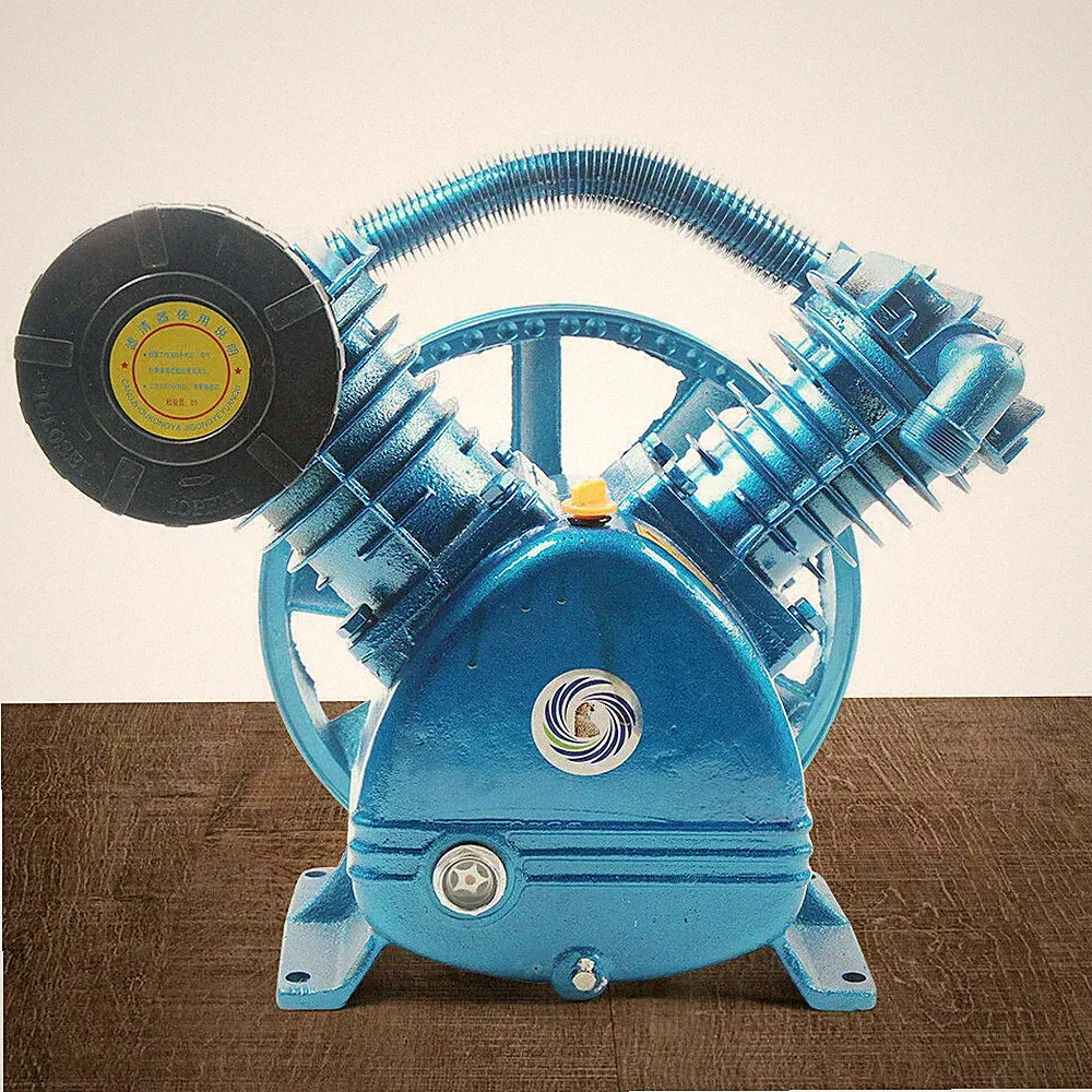 21CFM V Style 175PSI 5HP 2Cylinder Air Compressor Pump Motor Head 2Stage