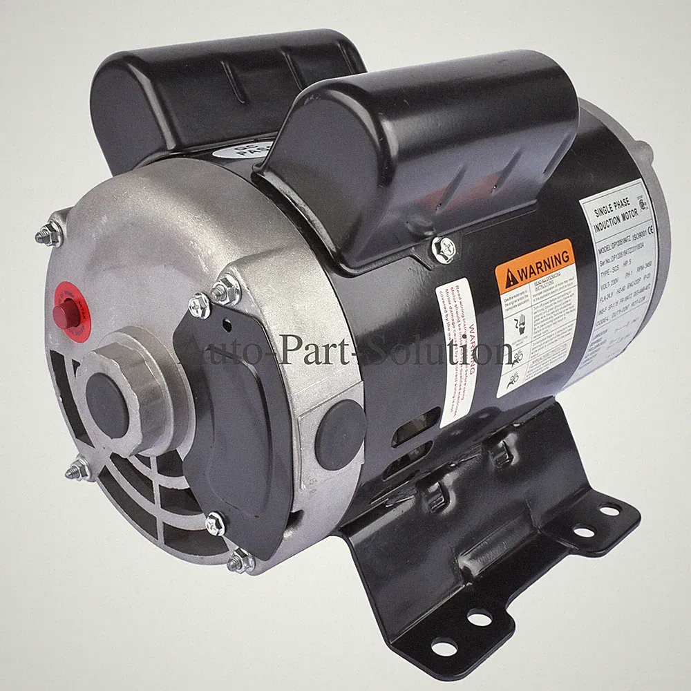 23378805 Replacement 5 HP Air Compressor Electric Motor 3450 RPM 24.9 AMP