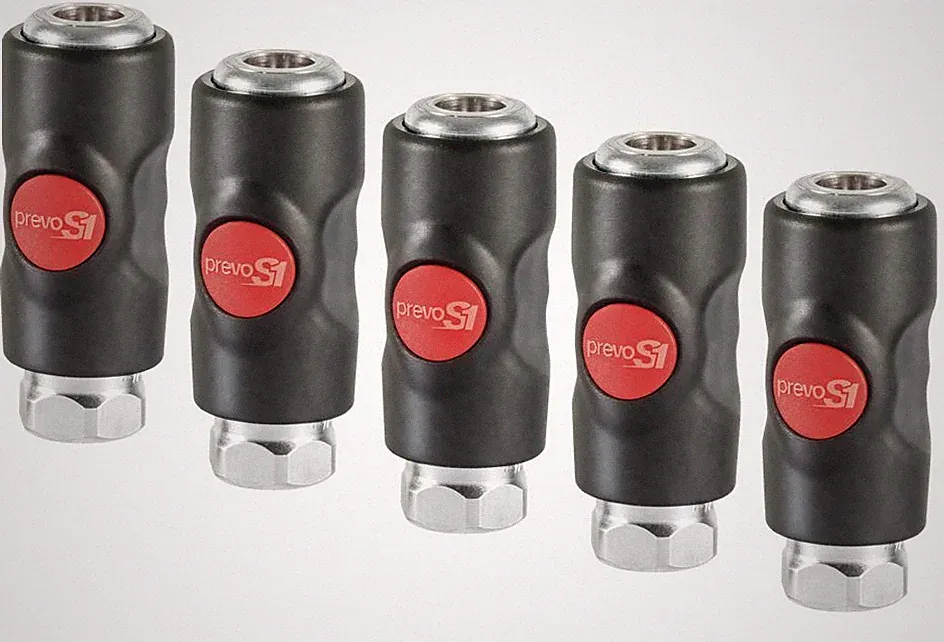 5 Pack Prevost Automotive Style Truflate Safety Air Coupler USI 061201 USI061201
