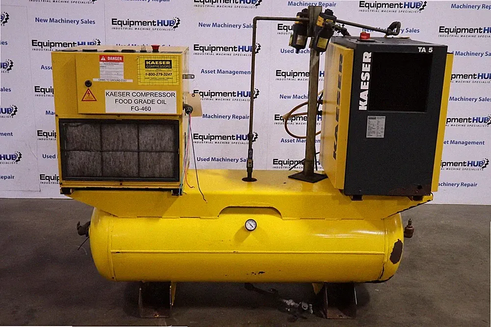 Kaeser SX6 5HP Rotary Screw Air compressor w/ TA5 Air Dryer