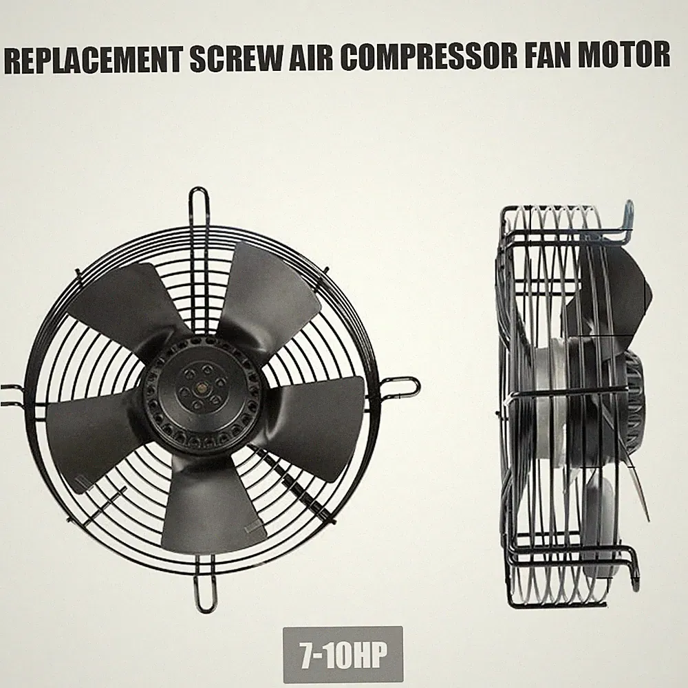 Screw Compressor Cooling Fan 220V 1 PH for 7-10 HP Rotary Screw Air Compressor