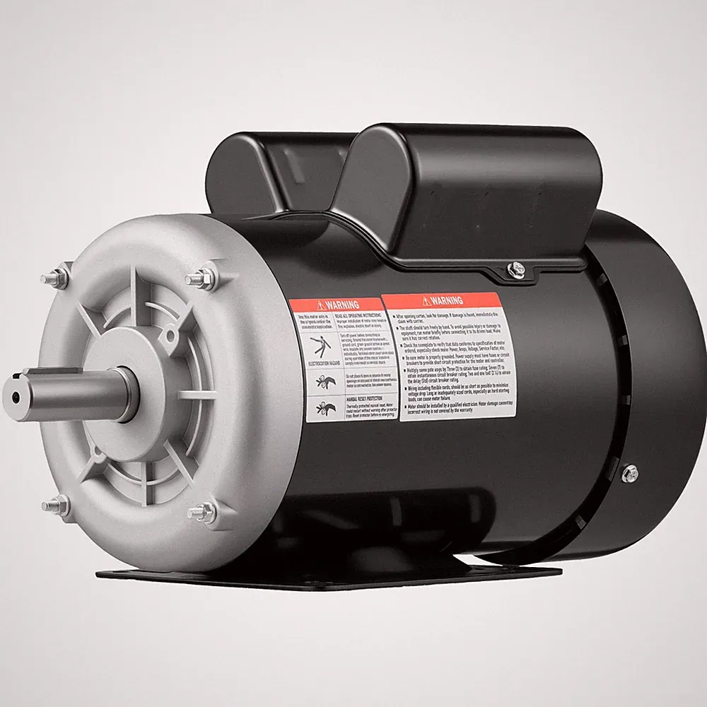 Uimoso 5HP Electric Motor for Air Compressor,230V,3450RPM,Dual Rotation,10.14N.m
